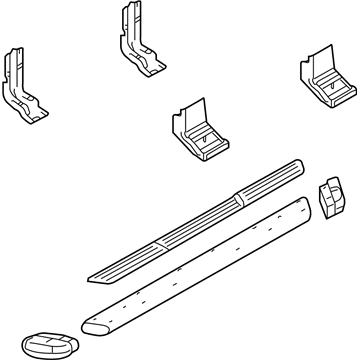 Ford 4C3Z-16450-AAA Step Assembly