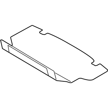 Ford BR3Z-7613046-BA Mat - Floor