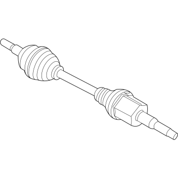 Ford LX6Z-3B436-B Shaft - Front Axle