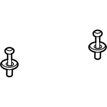 Ford BT4Z-6N958-B Engine Cover Stud, Passenger Side BT4Z-6N958-B Ford Engine Cover Stud, Passenger Side Illustration 1 of 1