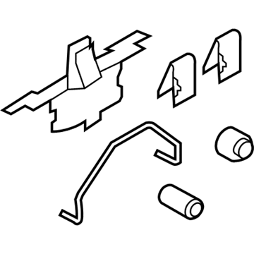 Lincoln 6U2Z-2321-E Kit - Brake Pad Attachment