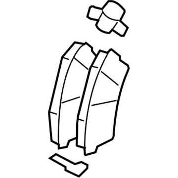 Lincoln 6U2Z-2V001-F Kit - Brake Lining
