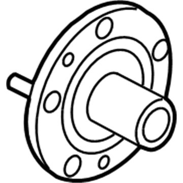 Lincoln 6E5Z-1104-AB Hub Assembly - Wheel