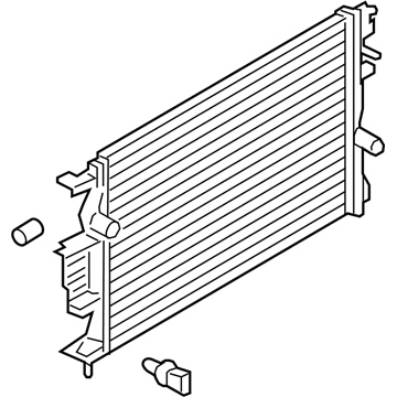 Ford HG9Z-8005-A Radiator Assembly