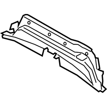 Ford CV6Z-7810692-A Cross Member Assembly