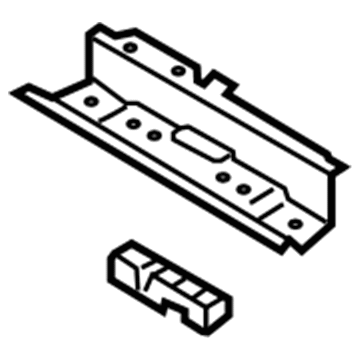 Ford DV4Z-4K338-A Cross Member - Rear Axle Mount