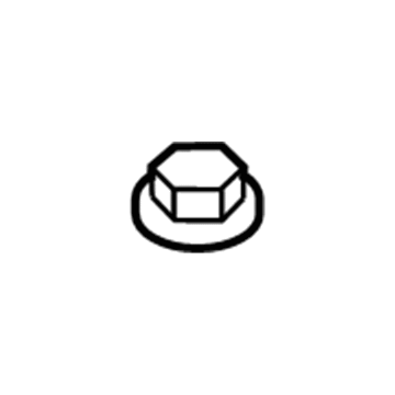 Ford -W714682-S442 Nut