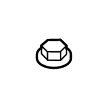 Ford -W714682-S442 Nut