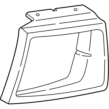 Ford F2UZ-13064-A Door Assembly - Headlamp