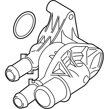 Ford DS7Z-8592-F Connection Water Outlet