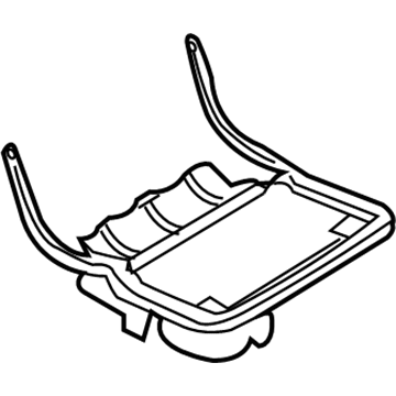 8T4Z-7863160-A Ford Seat Frame, Rear Passenger Side Illustration 1 of 1