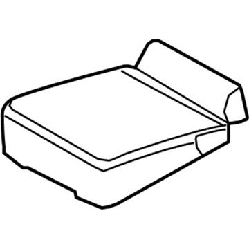 Ford BC3Z-28632A22-A Pad - Seat Cushion