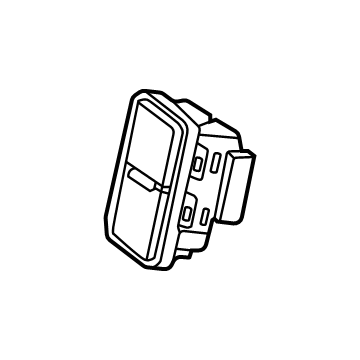 Ford BB5Z-14028-DA Switch Assembly - Front Door - Center
