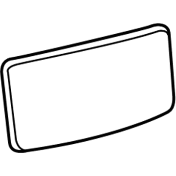 Ford DC3Z-17K707-C Glass Assembly - Rear View Outer Mirror