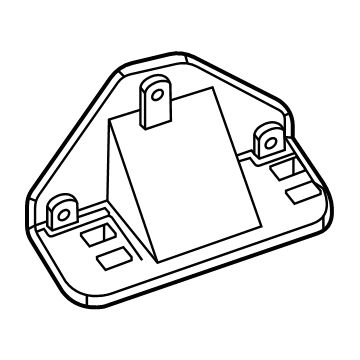 Ford ML3Z-12K060-A Relay Bracket ML3Z-12K060-A Ford Relay Bracket Illustration 1 of 1
