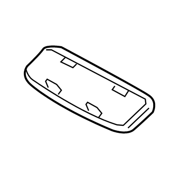 Ford DT1Z-58519B42-BA Panel - Console