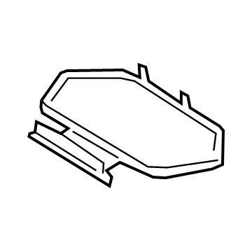 Ford DT1Z-58519B42-AA Panel - Console