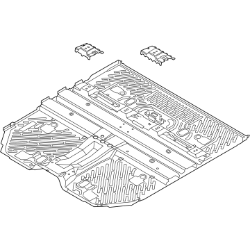 Ford LJ9Z-5811135-B Pan Assembly - Floor Front