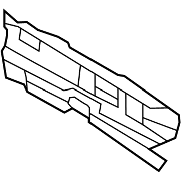 Ford FB5Z-7401588-A Insulator - Dash Panel