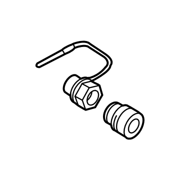 Ford FL1Z-1A043-A Nut - Wheel