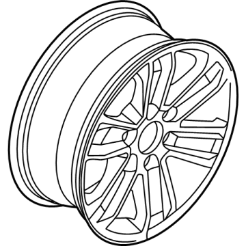 Ford KL3Z-1007-F Wheel Assembly