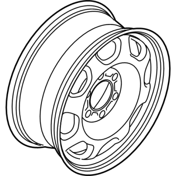 Ford FL3Z-1015-A Wheel Assembly