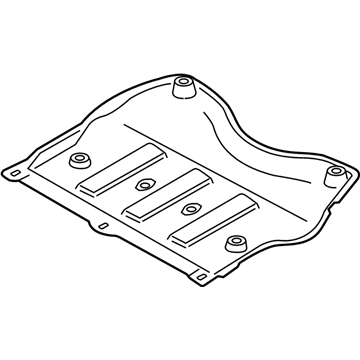 Lincoln CV6Z-6774-A Shield - Engine Noise - Front