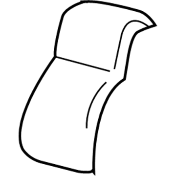 Ford 5L3Z-1565478-AA Pad - Armrest