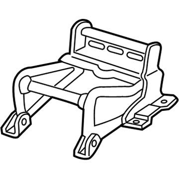 Mercury 1L2Z7863160DA Frame & Spring - Rear Seat