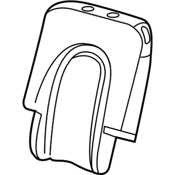 Mercury 4L9Z-7866600-BAA Cover Assembly - Rear Seat