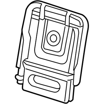 Ford 1L2Z-78613A38-DA Seat Back Frame, Rear Center 1L2Z-78613A38-DA Ford Seat Back Frame, Rear Center Illustration 1 of 1