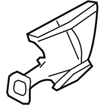Ford 5F9Z-18C433-AA Duct - Heater Outlet