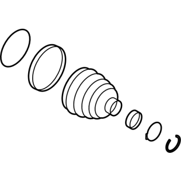 Lincoln 9L1Z-4A331-C Kit - Boot