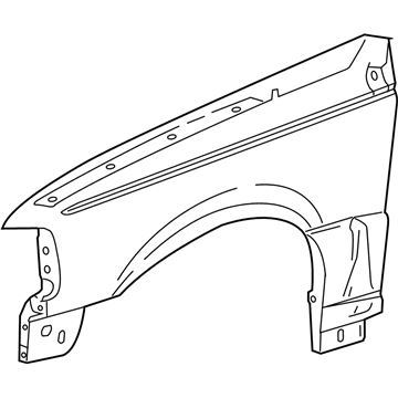 Ford Fender - 6L5Z-16005-BA