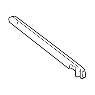 Lincoln 8L7Z-7825596-AA Weatherstrip - Door Glass Channel