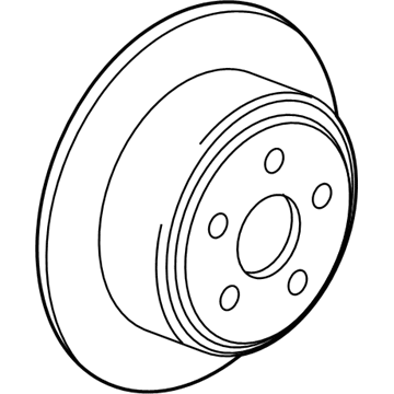 Lincoln BL3Z-2C026-C Rotor Assembly - Brake