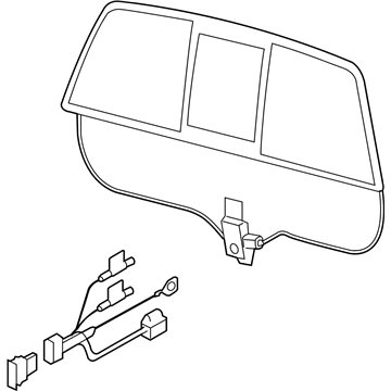 Ford AL3Z-15422B30-B Window Assembly - Sliding