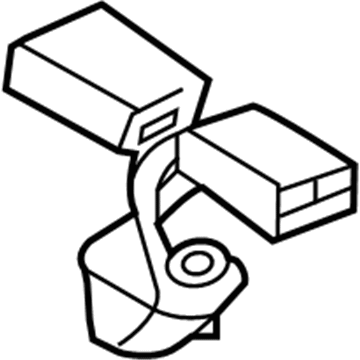 Ford BE8Z-5460045-AA Buckle Assembly - Seat Belt