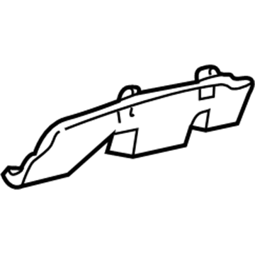 Ford F87Z1351754AAC Molding