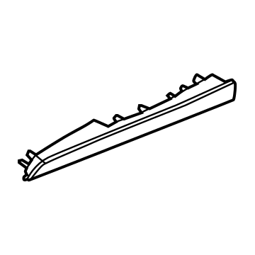 Lincoln NL7Z-13A565-B Reflector Assembly - Rear
