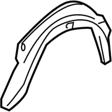 Ford F2UZ-1527887-B Panel And Wheelhouse - Quarter Inner