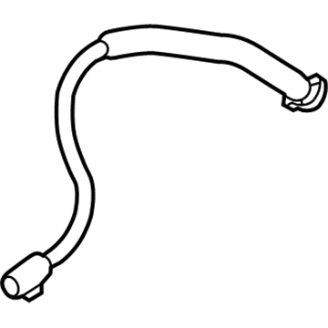 Ford C1BZ-8B504-A Hose - Turbocharger To Intercooler