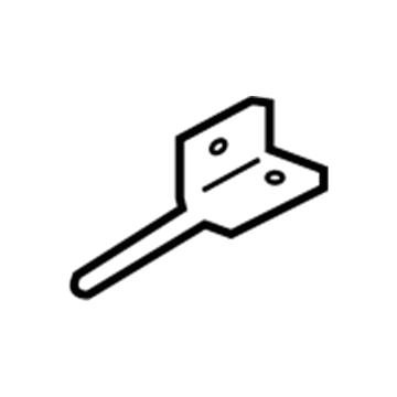 Lincoln F2GZ-5A204-D Bracket - Exhaust Pipe Mounting