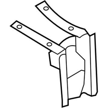 Ford 9L8Z-10A666-A Support - Battery Tray