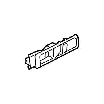 Ford Explorer Interior Door Handle - LB5Z-7822601-BB