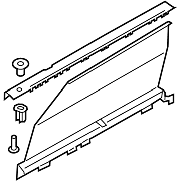 Ford LB5Z-78402A34-AA Shade - Window