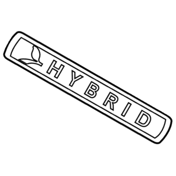 Lincoln MKZ Emblem - BH6Z-5442528-A