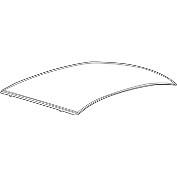 Lincoln 8A5Z-5450202-A Panel Assembly - Roof