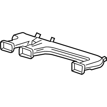 Mercury 3F2Z-19B680-AB Duct - Air