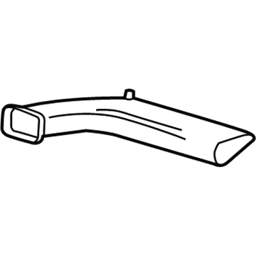 Mercury 3F2Z-19C850-AB Duct - Air